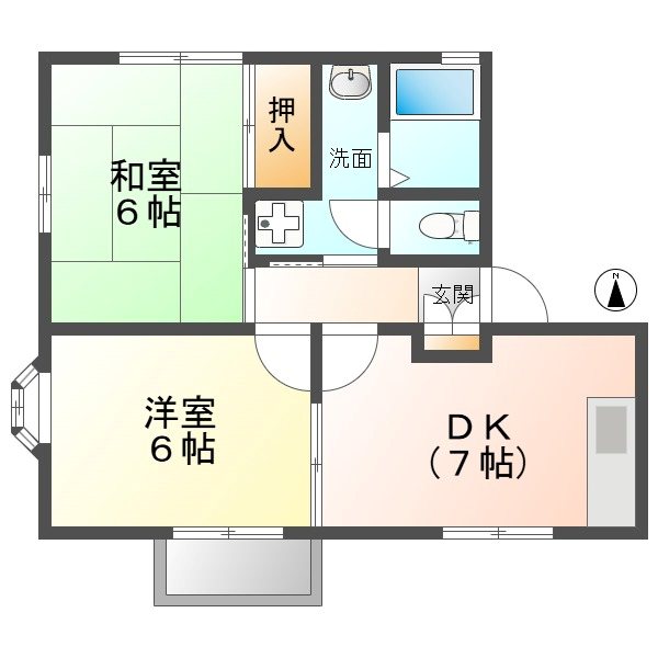 アルタビスタ　A棟 間取り