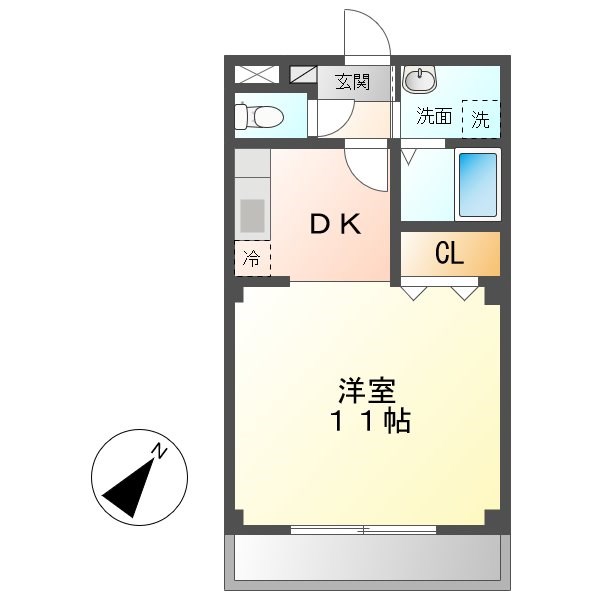 エステート竹の山 間取り