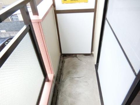 あさけハイツ ベランダ