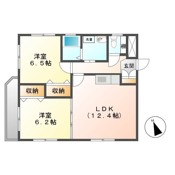 ＬｅＣｏｕｒａｇｅ(ルクラージュ) 間取り