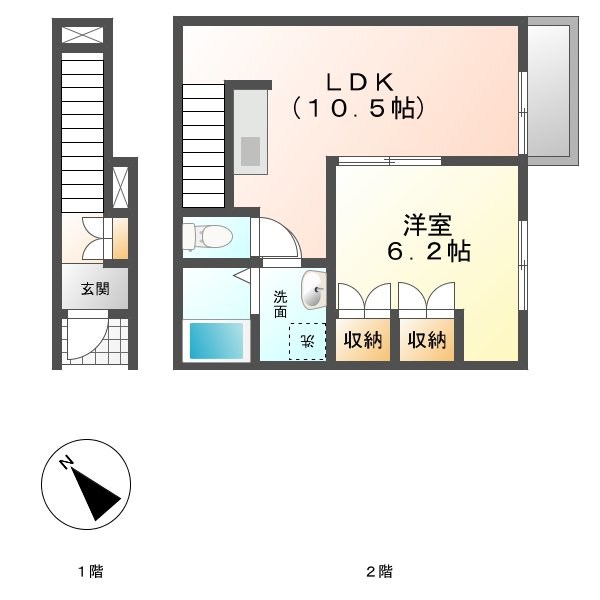Ｆｏｒｅｓｔ　Ｍａｉｓｏｎ　ＰＬＡＩＳＩＲ 間取り