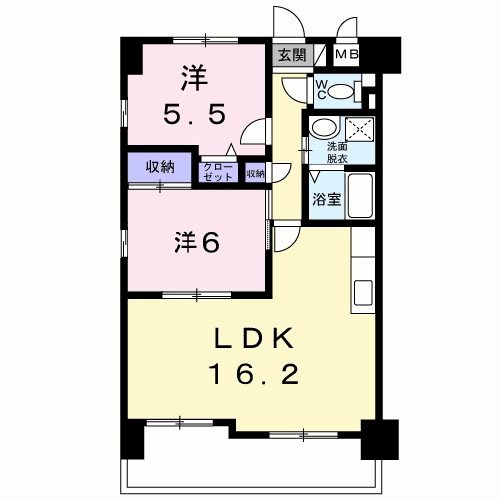 スカイライフⅡ 間取り