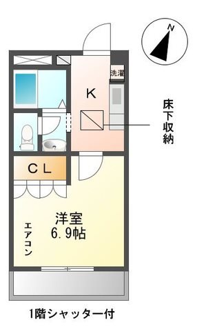 パークサイド武蔵塚 間取り