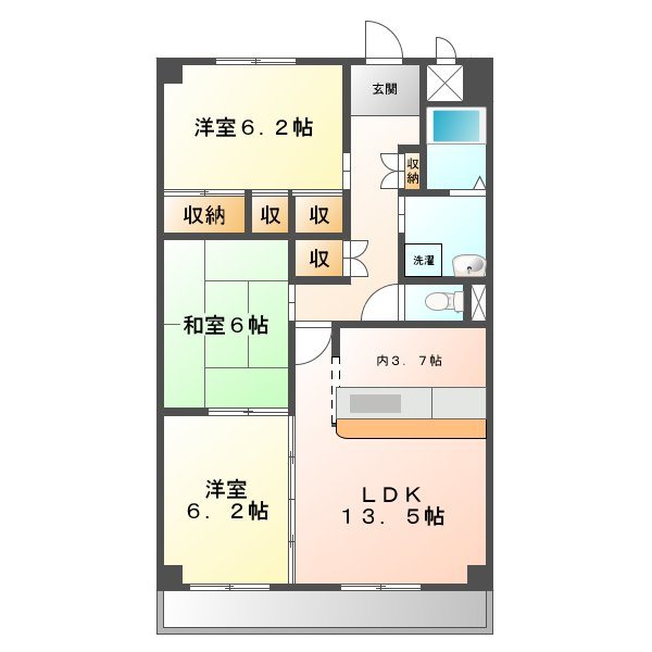 栄ｍ．ａ 間取り