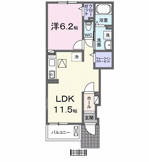 アヴァンセオオクテ 間取り