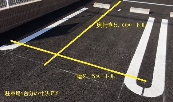 アヴァンセオオクテ 駐車場