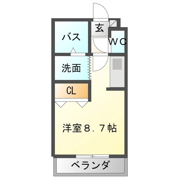 クロッシュメゾン 間取り