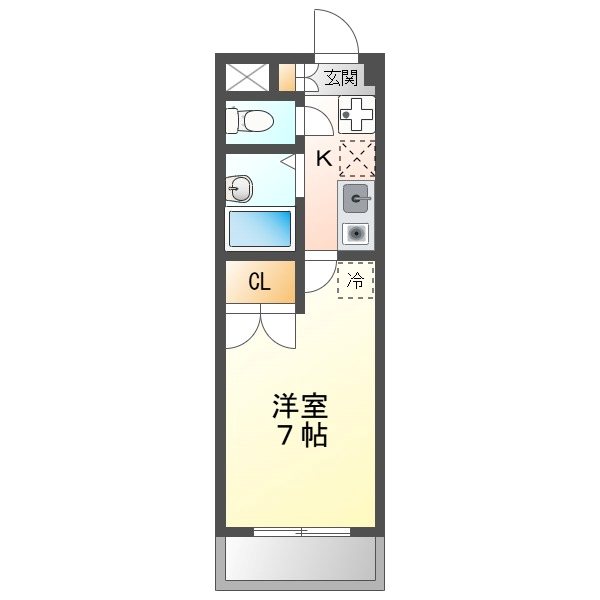 アイリスTAKEJI 間取り