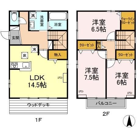 カサベルデ　南館 間取り