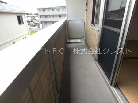 シャモニー ベランダ
