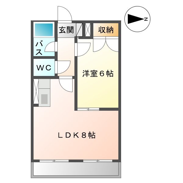 エスタ植田 間取り