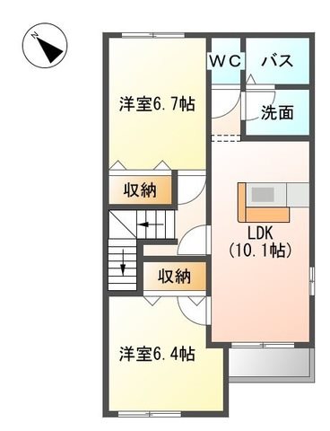 フィオーレⅡ 間取り