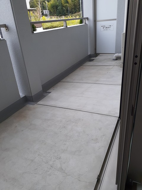 愛知県名古屋市緑区東陵 ベランダ