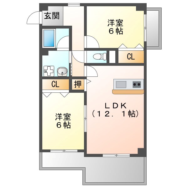 プランドール 間取り