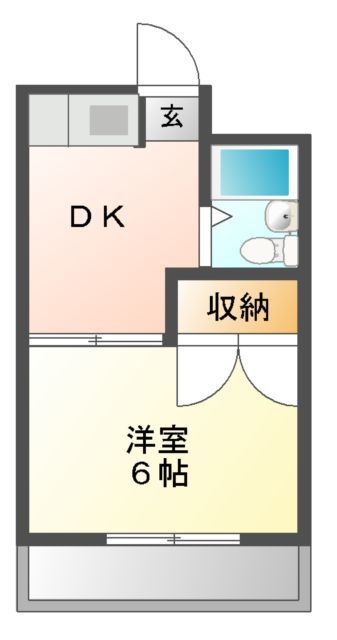 ヒルズ池下Ａ棟 間取り