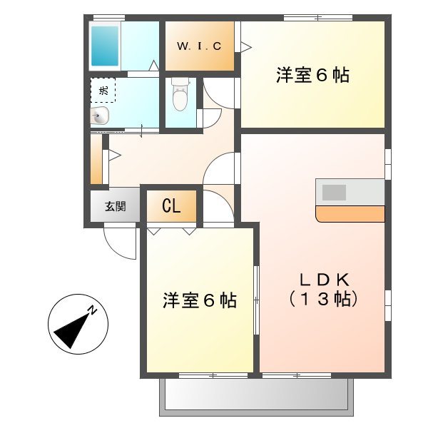 ロイヤルステージB 間取り
