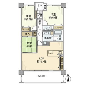 カルティア長久手WESTCOURT 間取り