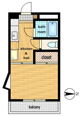 ラフィーネ調布1番館 間取り図