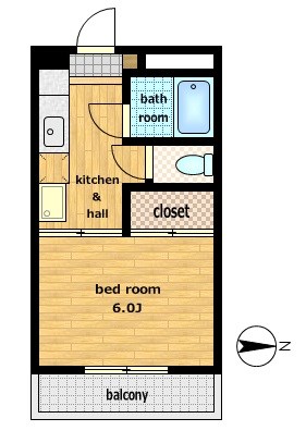 ラフィーネ調布　1番館 間取り図