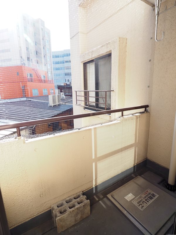 サンメイツカモシタ ベランダ