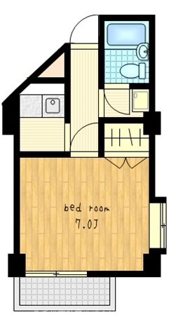 サンメイツカモシタ 間取り図