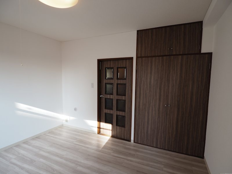 サンメイツカモシタ ベッドルーム