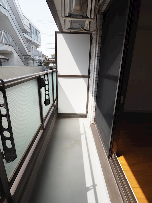 ベルテックアイ ベランダ