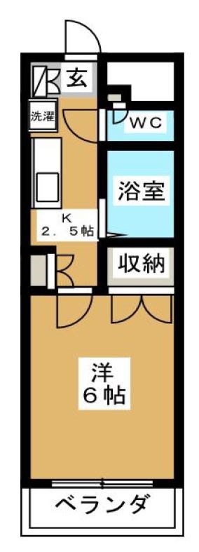 青木マンション弐番館 間取り図