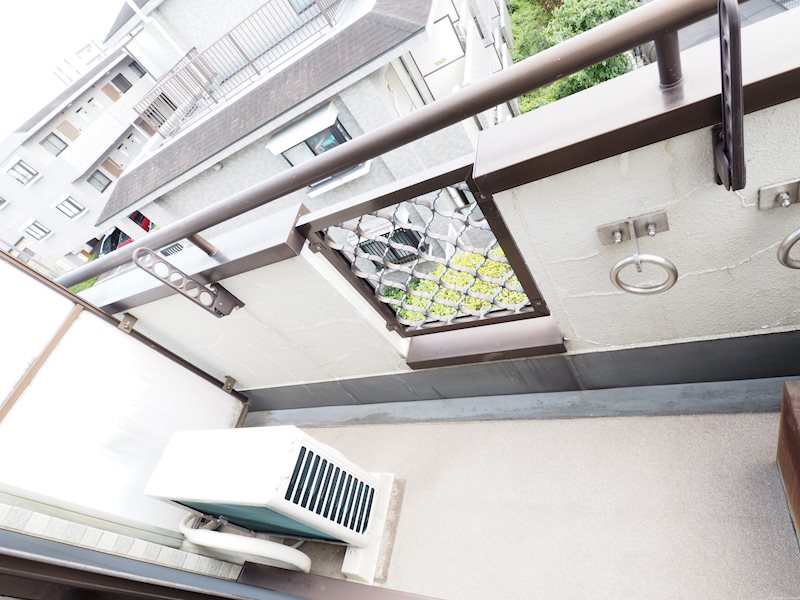 青木マンション弐番館 ベランダ