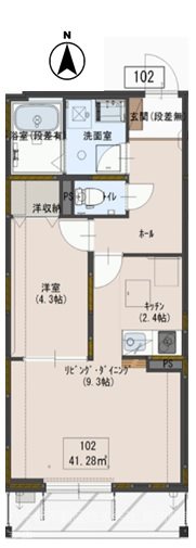 アリビオ 間取り図