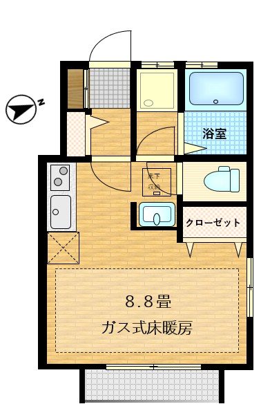 セサミ調布 間取り図