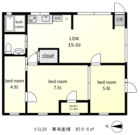 インスピレーションズ 間取り図