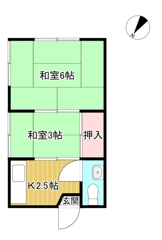陽光荘 間取り