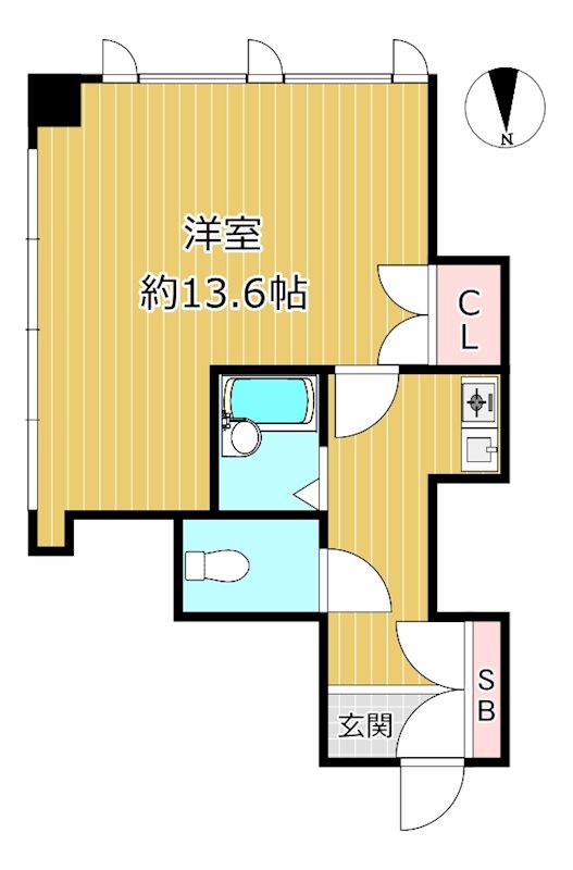 ウエスト北小岩 間取り
