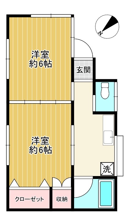 東京都江戸川区南小岩４丁目 間取り