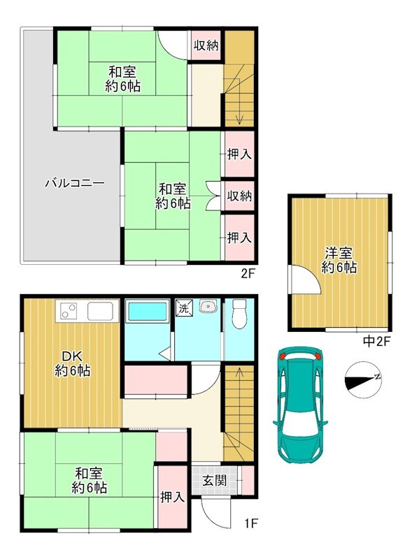 上篠崎2丁目戸建 間取り