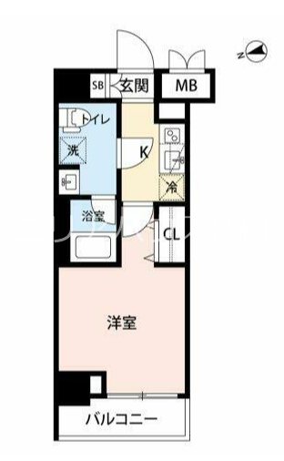 神奈川県川崎市中原区苅宿 間取り