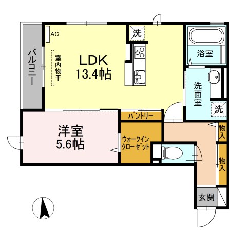 神奈川県川崎市中原区井田１丁目 間取り