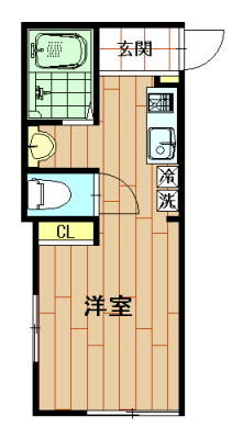 神奈川県川崎市中原区苅宿 間取り