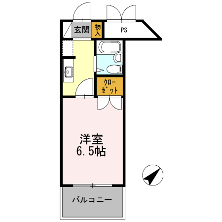 神奈川県川崎市中原区井田中ノ町 間取り