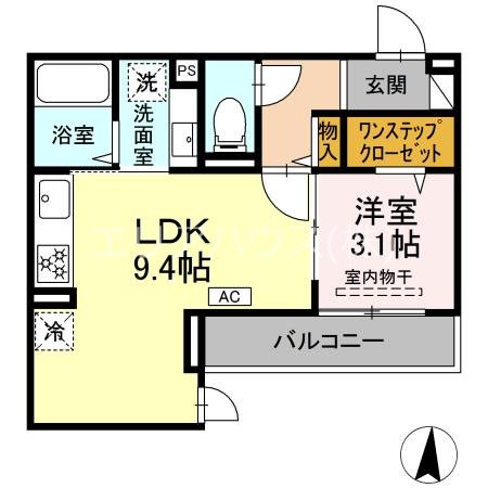 神奈川県川崎市中原区木月大町 間取り