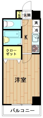 神奈川県川崎市中原区小杉御殿町２丁目 間取り