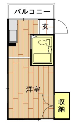 神奈川県川崎市中原区市ノ坪 間取り