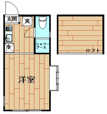 神奈川県川崎市中原区木月住吉町 間取り