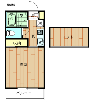 神奈川県川崎市中原区木月住吉町 間取り