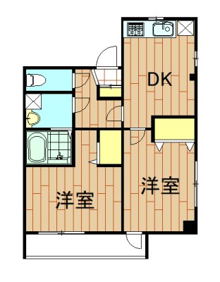 神奈川県川崎市中原区木月大町 間取り
