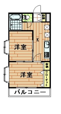 神奈川県川崎市中原区木月３丁目 間取り