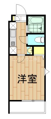 神奈川県川崎市中原区木月住吉町 間取り