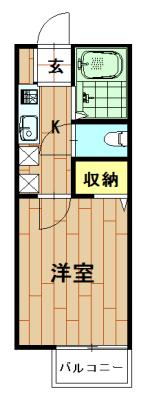 神奈川県川崎市中原区下小田中３丁目 間取り