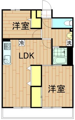 神奈川県川崎市中原区下小田中６丁目 間取り